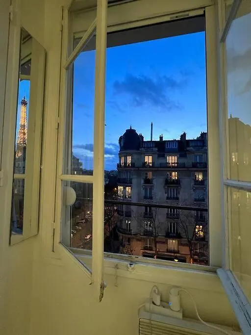 Studio Vue Tour Eiffel Apartment Paris 0*,